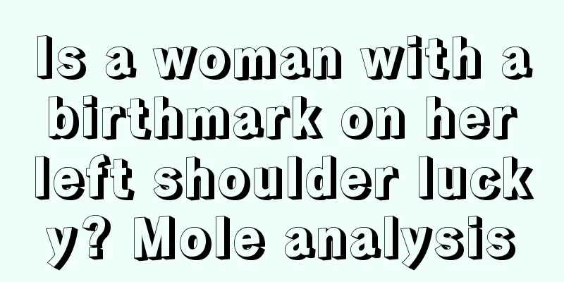 Is a woman with a birthmark on her left shoulder lucky? Mole analysis