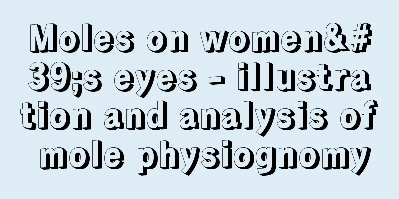 Moles on women's eyes - illustration and analysis of mole physiognomy