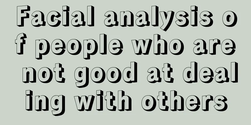 Facial analysis of people who are not good at dealing with others