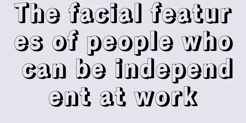 The facial features of people who can be independent at work