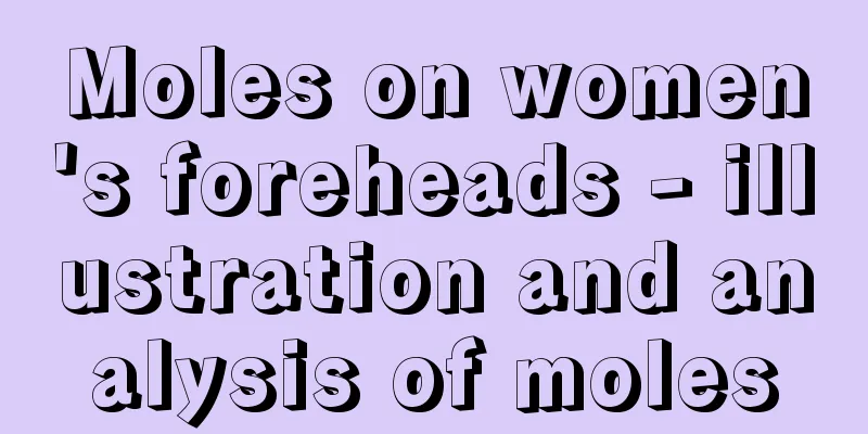 Moles on women's foreheads - illustration and analysis of moles