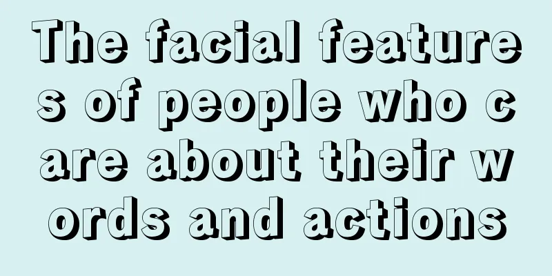 The facial features of people who care about their words and actions