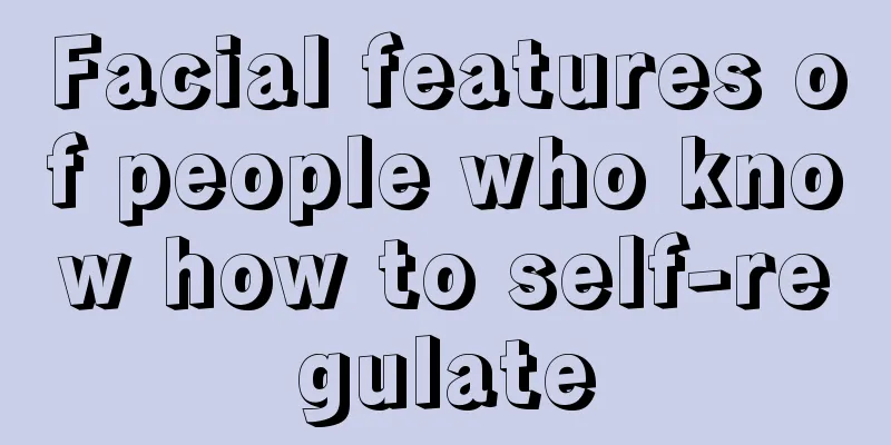 Facial features of people who know how to self-regulate