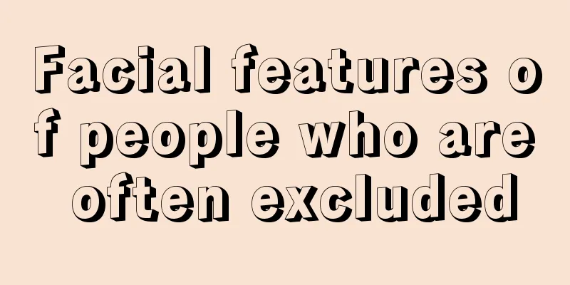 Facial features of people who are often excluded