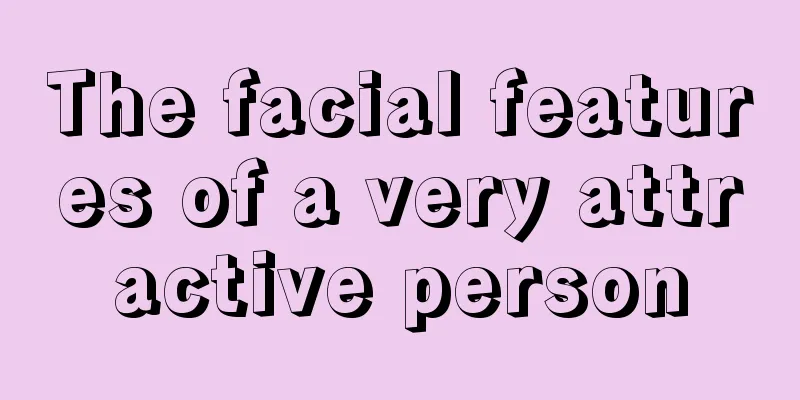 The facial features of a very attractive person