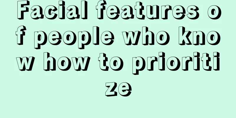 Facial features of people who know how to prioritize