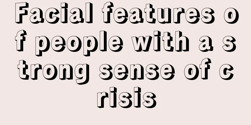 Facial features of people with a strong sense of crisis