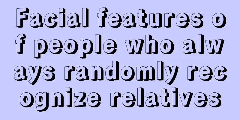Facial features of people who always randomly recognize relatives