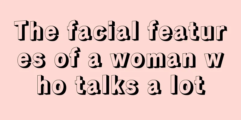 The facial features of a woman who talks a lot