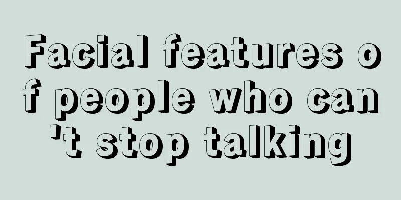 Facial features of people who can't stop talking