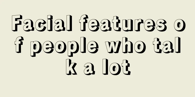 Facial features of people who talk a lot