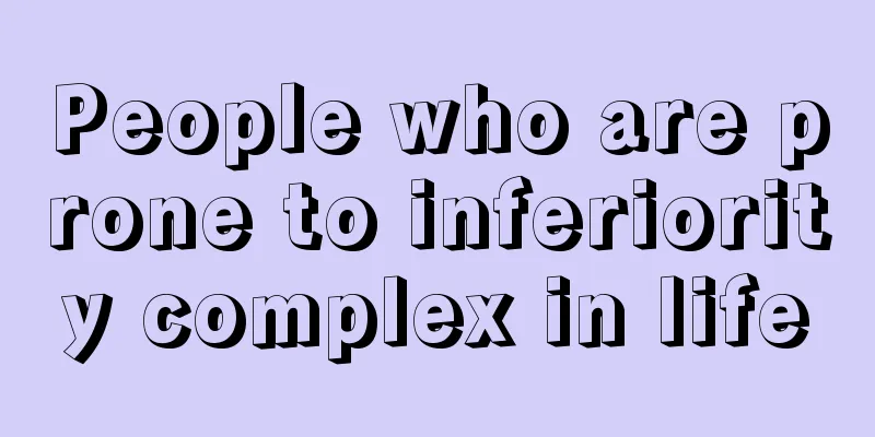 People who are prone to inferiority complex in life