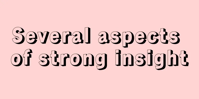 Several aspects of strong insight