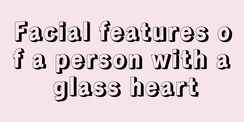 Facial features of a person with a glass heart