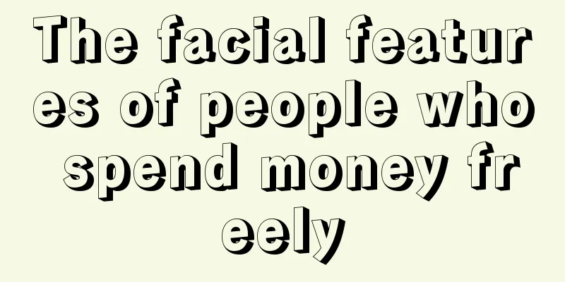 The facial features of people who spend money freely