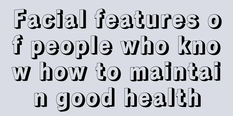 Facial features of people who know how to maintain good health