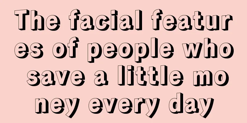 The facial features of people who save a little money every day
