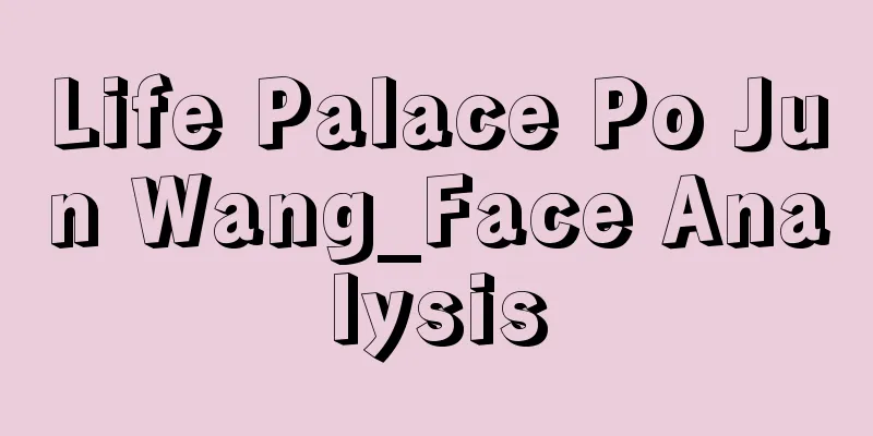 Life Palace Po Jun Wang_Face Analysis