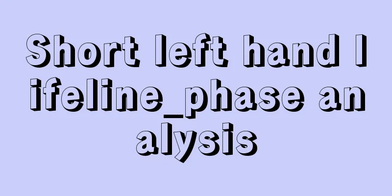 Short left hand lifeline_phase analysis