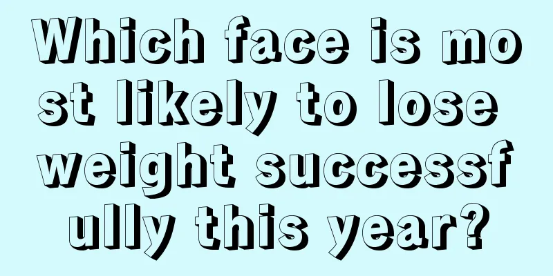 Which face is most likely to lose weight successfully this year?