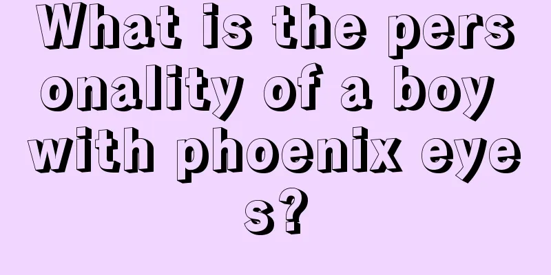 What is the personality of a boy with phoenix eyes?