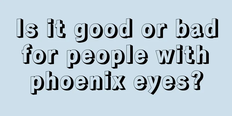 Is it good or bad for people with phoenix eyes?