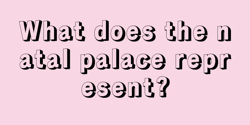 What does the natal palace represent?