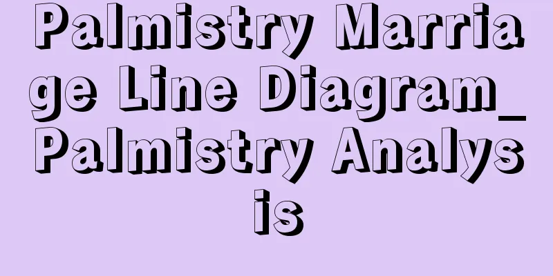 Palmistry Marriage Line Diagram_Palmistry Analysis