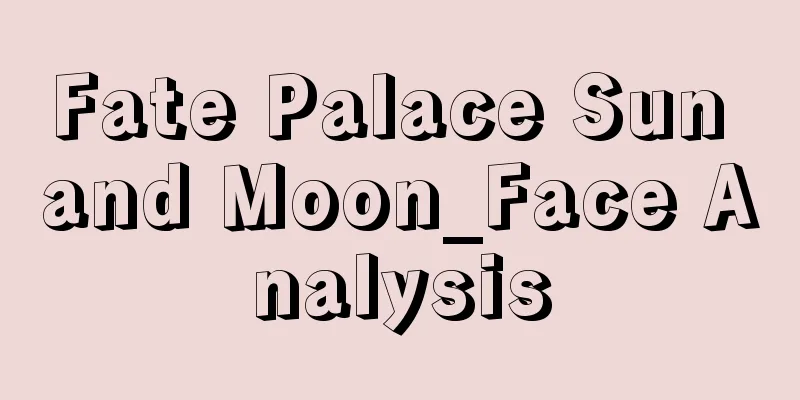 Fate Palace Sun and Moon_Face Analysis