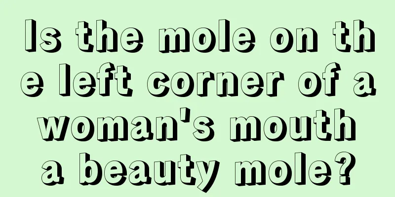 Is the mole on the left corner of a woman's mouth a beauty mole?