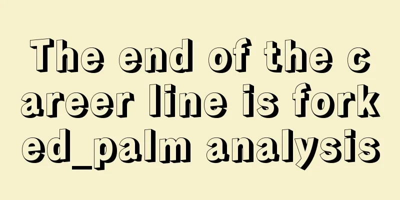 The end of the career line is forked_palm analysis