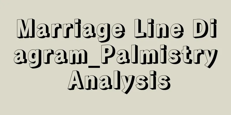 Marriage Line Diagram_Palmistry Analysis