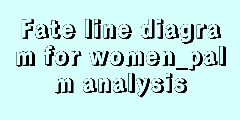 Fate line diagram for women_palm analysis