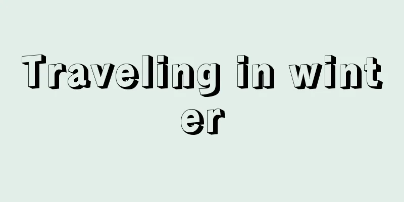 Traveling in winter