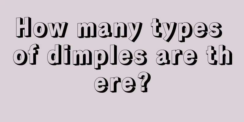 How many types of dimples are there?