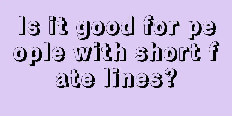 Is it good for people with short fate lines?