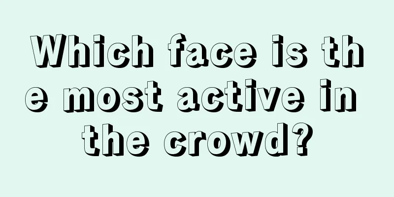 Which face is the most active in the crowd?
