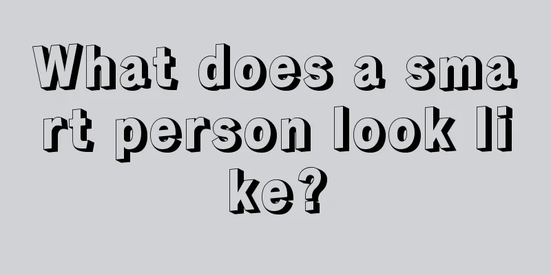 What does a smart person look like?