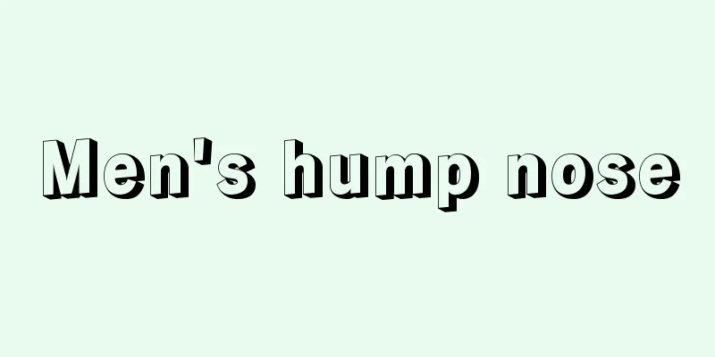 Men's hump nose