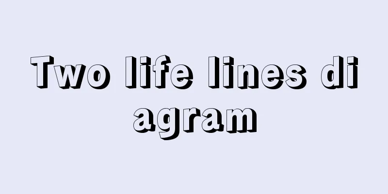 Two life lines diagram