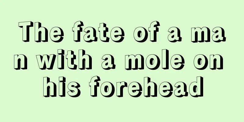 The fate of a man with a mole on his forehead