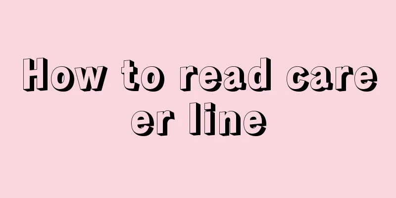 How to read career line