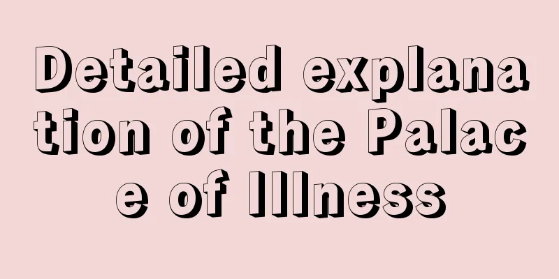 Detailed explanation of the Palace of Illness