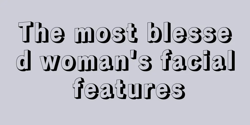 The most blessed woman's facial features
