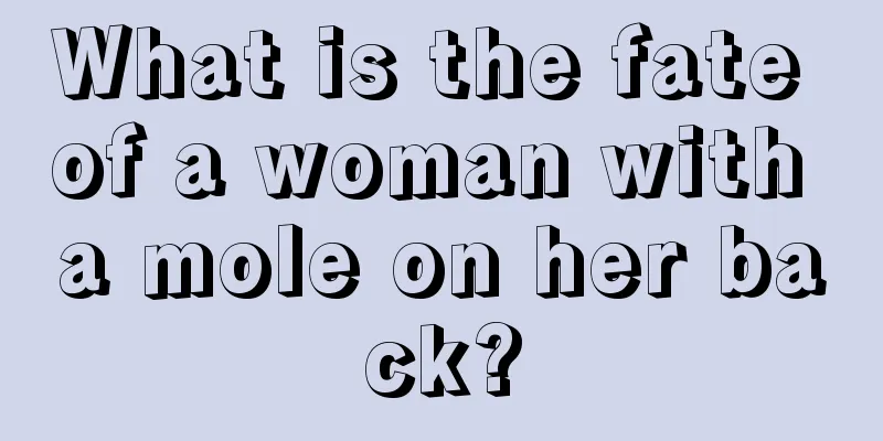 What is the fate of a woman with a mole on her back?
