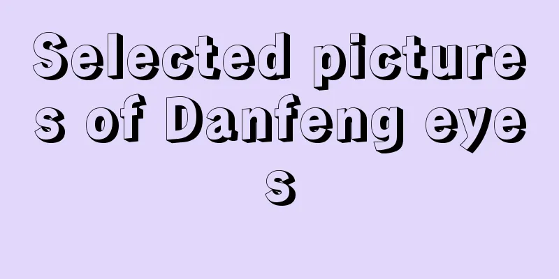 Selected pictures of Danfeng eyes