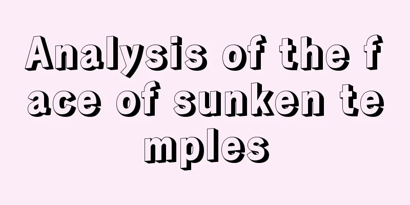 Analysis of the face of sunken temples