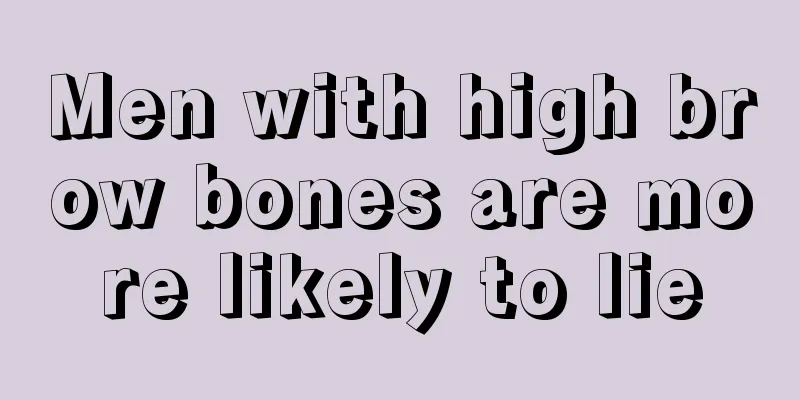 Men with high brow bones are more likely to lie