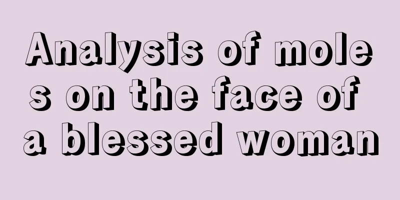 Analysis of moles on the face of a blessed woman