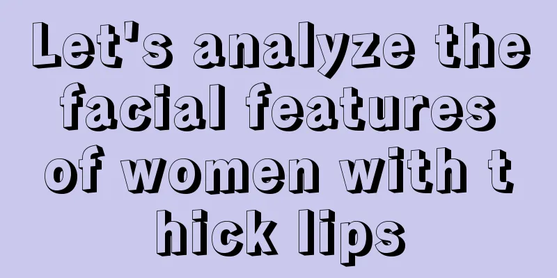 Let's analyze the facial features of women with thick lips